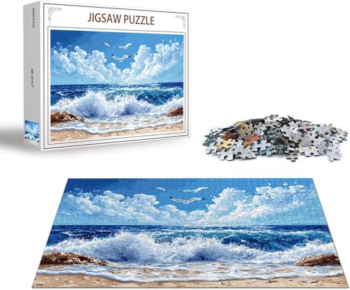 Puzzle 1500 Teile Tier Puzzle Blume Holzpuzzle Erwachsene DIY Groß Klassische Jigsaw, Ein Herausforderndes Rätsel, Puzzlespiele für Die Ganze Familie Jigsaw für Erwachsene und Kinder Ab 14 Jahrenx-181 von Gmeignl