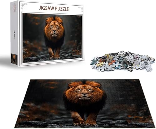 Puzzle 1500 Teile Tier Puzzle Landschaft Holzpuzzle ErwachseneGroß Klassische Jigsaw, EIN Herausforderndes Rätsel, Puzzlespiele für Die Ganze Familie Jigsaw für Erwachsene und Kinder Ab 14 Jahrenx-83 von Gmeignl