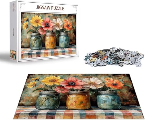 Puzzle 1500 Teile Tier Puzzle REH Holzpuzzle Erwachsene, DIY Groß Klassische Jigsaw, EIN Herausforderndes Rätsel, Puzzlespiele für Die Ganze Familie Jigsaw für Erwachsene und Kinder Ab 14 Jahrenx-103 von Gmeignl