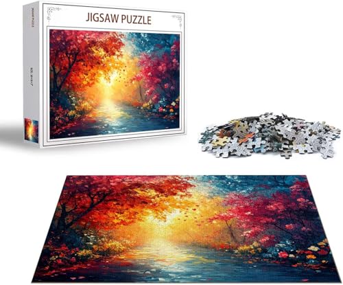 Puzzle 3000 Teile Baum Puzzle Herbst Holzpuzzle Erwachsene, Groß Klassische Jigsaw, EIN Herausforderndes Rätsel, Puzzlespiele für Die Ganze Familie Jigsaw für Erwachsene und Kinder Ab 14 Jahrenx-226 von Gmeignl