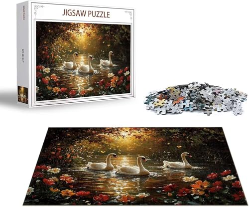 Puzzle 3000 Teile Farbe Puzzle Wolf Holzpuzzle Erwachsene DIY Groß Klassische Jigsaw, Ein Herausforderndes Rätsel, Puzzlespiele für Die Ganze Familie Jigsaw für Erwachsene und Kinder Ab 14 Jahrenx-246 von Gmeignl