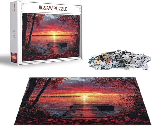 Puzzle 3000 Teile Landschaft Puzzle Baum Holzpuzzle ErwachseneGroß Klassische Jigsaw, Ein Herausforderndes Rätsel, Puzzlespiele für Die Ganze Familie Jigsaw für Erwachsene und Kinder Ab 14 Jahrenx-421 von Gmeignl