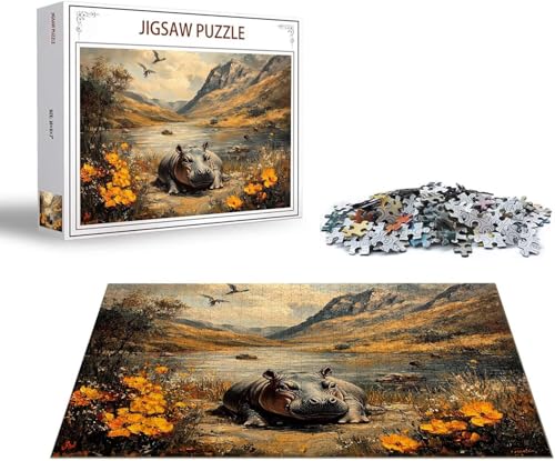 Puzzle 3000 Teile NilTier Puzzle Tier Holzpuzzle Erwachsene, Groß Klassische Jigsaw, EIN Herausforderndes Rätsel, Puzzlespiele für Die Ganze Familie Jigsaw für Erwachsene und Kinder Ab 14 Jahrenx-164 von Gmeignl