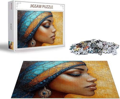 Puzzle 3000 Teile Ozean Puzzle Frau Holzpuzzle Erwachsene DIY Groß Klassische Jigsaw, Ein Herausforderndes Rätsel, Puzzlespiele für Die Ganze Familie Jigsaw für Erwachsene und Kinder Ab 14 Jahrenx-251 von Gmeignl