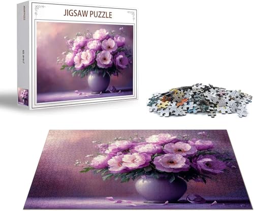 Puzzle 5000 Teile Blume Puzzle Retro Holzpuzzle Erwachsene, Groß Klassische Jigsaw, EIN Herausforderndes Rätsel, Puzzlespiele für Die Ganze Familie Jigsaw für Erwachsene und Kinder Ab 14 Jahrenx-160 von Gmeignl