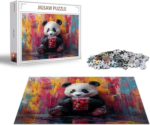 Puzzle 5000 Teile Katze Puzzle Mond Holzpuzzle Erwachsene DIY Groß Klassische Jigsaw, Ein Herausforderndes Rätsel, Puzzlespiele für Die Ganze Familie Jigsaw für Erwachsene und Kinder Ab 14 Jahrenx-334 von Gmeignl