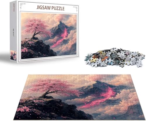 Puzzle 5000 Teile Landschaft Puzzle Blume Holzpuzzle ErwachseneGroß Klassische Jigsaw, Ein Herausforderndes Rätsel Puzzlespiele für Die Ganze Familie Jigsaw für Erwachsene und Kinder Ab 14 Jahrenx-282 von Gmeignl