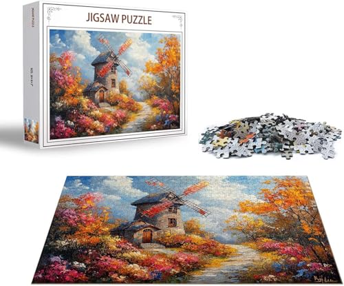 Puzzle 5000 Teile Landschaft Puzzle Frau Holzpuzzle ErwachseneGroß Klassische Jigsaw, Ein Herausforderndes Rätsel, Puzzlespiele für Die Ganze Familie Jigsaw für Erwachsene und Kinder Ab 14 Jahrenx-255 von Gmeignl