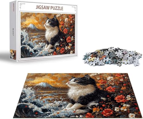 Puzzle 5000 Teile Lotus Puzzle Zen Holzpuzzle Erwachsene, DIY Groß Klassische Jigsaw, Ein Herausforderndes Rätsel, Puzzlespiele für Die Ganze Familie Jigsaw für Erwachsene und Kinder Ab 14 Jahrenx-278 von Gmeignl