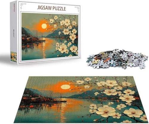 Puzzle 5000 Teile Wolf Puzzle Mann Holzpuzzle Erwachsene, DIY Groß Klassische Jigsaw, Ein Herausforderndes Rätsel, Puzzlespiele für Die Ganze Familie Jigsaw für Erwachsene und Kinder Ab 14 Jahrenx-399 von Gmeignl