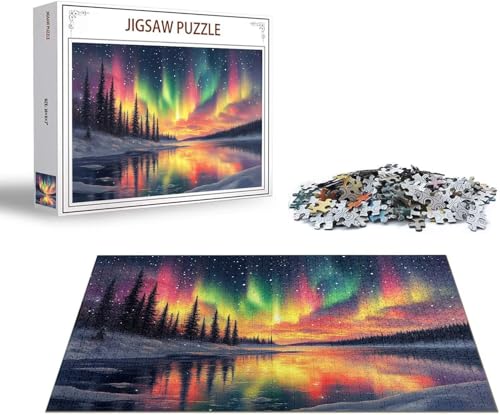 Puzzle Blume Puzzle 6000 Teile Wolf Holzpuzzle Erwachsene, Premium Quality Klassische Wooden Lernspiel, DIY Klassische Spaß Jigsaw Erwachsene, Challenging Game Jigsaws für Wohnkultur Geschenk x-701 von Gmeignl