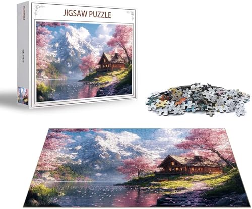 Puzzle Engel Puzzle 6000 Teile Blume Holzpuzzle Erwachsene, Premium Quality Klassische Wooden Lernspiel, DIY Klassische Spaß Jigsaw Erwachsene, Challenging Game Jigsaws für Wohnkultur Geschenk x-383 von Gmeignl