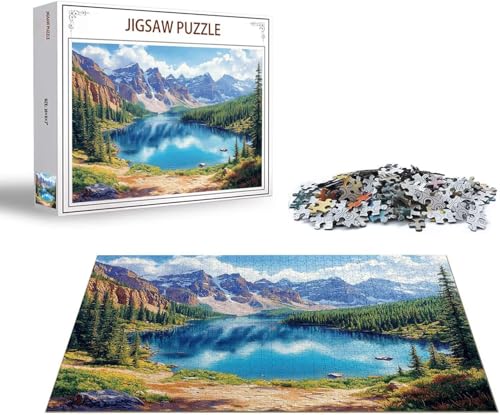 Puzzle Fisch Puzzle 6000 Teile Blume Holzpuzzle Erwachsene, Premium Quality Klassische Wooden Lernspiel, DIY Klassische Spaß Jigsaw Erwachsene, Challenging Game Jigsaws für Wohnkultur Geschenk x-512 von Gmeignl