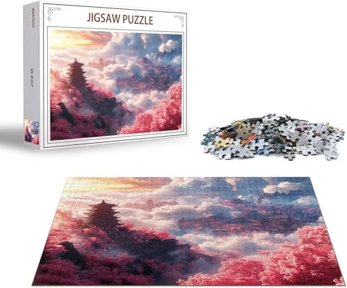 Puzzle Japan Puzzle 2000 Teile Natur Holzpuzzle Erwachsene, Premium Quality Klassische Wooden Lernspiel, DIY Klassische Spaß Jigsaw Erwachsene, Challenging Game Jigsaws für Wohnkultur Geschenk x-581 von Gmeignl