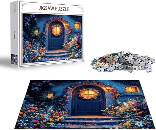 Puzzle Kabine Puzzle 6000 Teile Blume Holzpuzzle Erwachsene, Premium Quality Klassische Wooden Lernspiel, DIY Klassische Spaß Jigsaw Erwachsene, Challenging Game Jigsaws für Wohnkultur Geschenk x-281 von Gmeignl