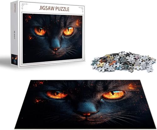 Puzzle Katze Puzzle 6000 Teile Farbe Holzpuzzle Erwachsene, Premium Quality Klassische Wooden Lernspiel, DIY Klassische Spaß Jigsaw Erwachsene, Challenging Game Jigsaws für Wohnkultur Geschenk x-562 von Gmeignl