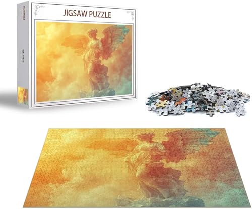 Puzzle Landschaft Puzzle 1000 Teile Blume Holzpuzzle Erwachsene, Premium Quality Klassische Wooden Lernspiel, Klassische Spaß Jigsaw Erwachsene, Challenging Game Jigsaws für Wohnkultur Geschenk x-168 von Gmeignl