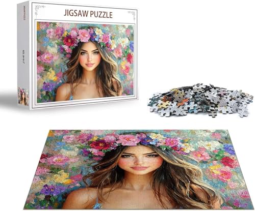 Puzzle Landschaft Puzzle 4000 Teile Blume Holzpuzzle Erwachsene, Premium Quality Klassische Wooden Lernspiel, Klassische Spaß Jigsaw Erwachsene, Challenging Game Jigsaws für Wohnkultur Geschenk x-256 von Gmeignl