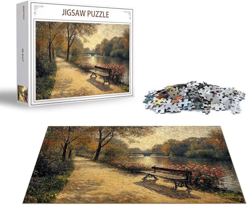 Puzzle Landschaft Puzzle 6000 Teile Blume Holzpuzzle Erwachsene, Premium Quality Klassische Wooden Lernspiel, Klassische Spaß Jigsaw Erwachsene, Challenging Game Jigsaws für Wohnkultur Geschenk x-229 von Gmeignl