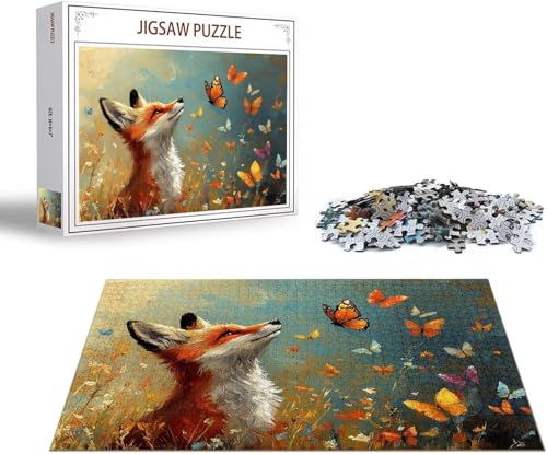 Puzzle Löwe Puzzle 6000 Teile Tier Holzpuzzle Erwachsene, Premium Quality Klassische Wooden Lernspiel, DIY Klassische Spaß Jigsaw Erwachsene, Challenging Game Jigsaws für Wohnkultur Geschenk x-359 von Gmeignl