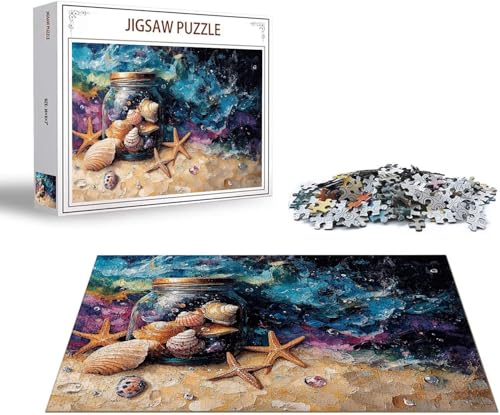 Puzzle Retro Puzzle 1000 Teile Hülse Holzpuzzle Erwachsene, Premium Quality Klassische Wooden Lernspiel, DIY Klassische Spaß Jigsaw Erwachsene, Challenging Game Jigsaws für Wohnkultur Geschenk x-144 von Gmeignl