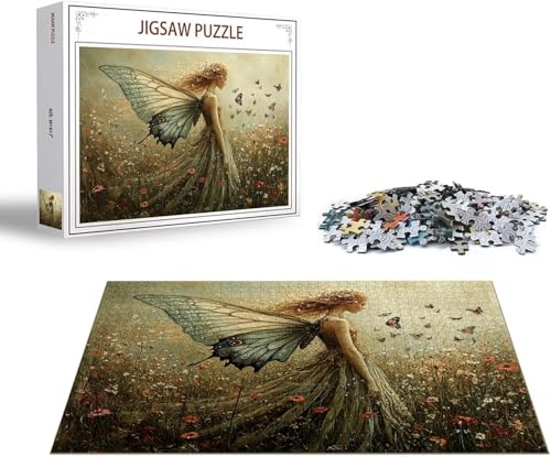 Puzzle Tier Puzzle 1000 Teile Eule Holzpuzzle Erwachsene, Premium Quality Klassische Wooden Lernspiel, DIY Klassische Spaß Jigsaw Erwachsene, Challenging Game Jigsaws für Wohnkultur Geschenk x-196 von Gmeignl