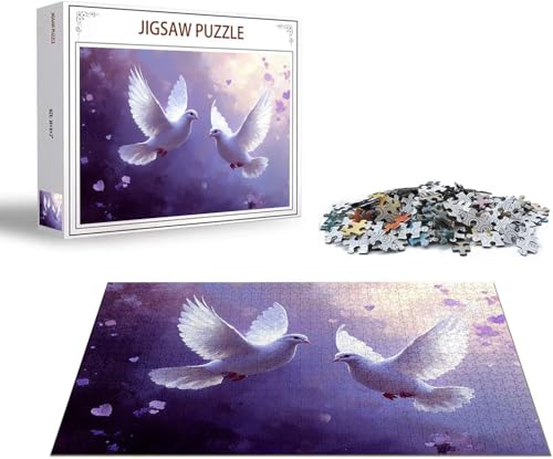 Puzzle Tier Puzzle 6000 Teile Blume Holzpuzzle Erwachsene, Premium Quality Klassische Wooden Lernspiel, DIY Klassische Spaß Jigsaw Erwachsene, Challenging Game Jigsaws für Wohnkultur Geschenk x-642 von Gmeignl