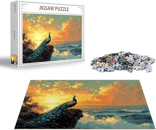 Puzzle Tier Puzzle 6000 Teile Elefant Holzpuzzle Erwachsene, Premium Quality Klassische Wooden Lernspiel, DIY Klassische Spaß Jigsaw Erwachsene, Challenging Game Jigsaws für Wohnkultur Geschenk x-390 von Gmeignl