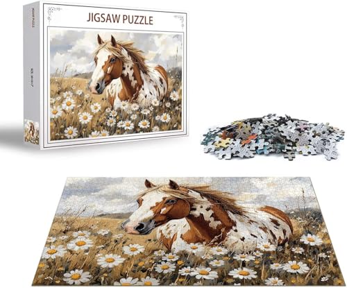 Puzzle Tier Puzzle 6000 Teile Landschaft Holzpuzzle Erwachsene, Premium Quality Klassische Wooden Lernspiel, Klassische Spaß Jigsaw Erwachsene, Challenging Game Jigsaws für Wohnkultur Geschenk x-276 von Gmeignl