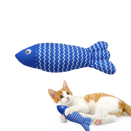 Gmokluytw Cat Catnip Toys, Fischkatze Spielzeug | Haustierbedarf - Weiche Haustierversorgungen für kleine Hunde Welpe für Kätzchen Kitty, entworfen alle Rassen von Gmokluytw