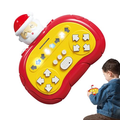 Pop Game Sensory Fidget Toys, Quick Push Handheld Game, kreatives Pop Game Light Up Fidget Toy, Quick Push Bubbles Game Controller Machine, Push Bubble Stress Toy für Kinder und Erwachsene von Gmokluytw