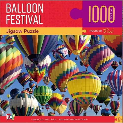 Go! Games, GC Balloon Festival Puzzle, 1000 Teile von Go! Games