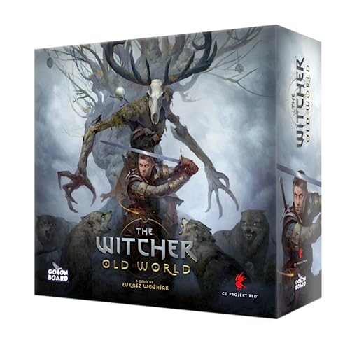 Go On Board The Witcher Old World Deluxe-Ausgabe Abenteuer-Brettspiel 1-5 Spieler ab 14 Jahren von Go On Board