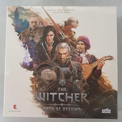 Go On Board | The Witcher Path of Destiny | 1-5 Player Tableau-Building Card Game | Ages 14+ Game in English Go On Board | The Witcher Path of Destiny | 1-5 Player Tableau-Building Card Game | Ages 14+ Game in English von Go On Board