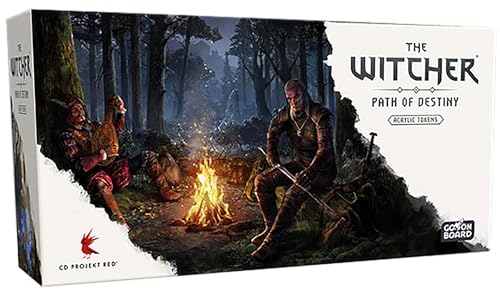 Go on Board, The Witcher: Pfad des Schicksals – Acrylic Tokens, Kennerspiel, 1-5 Spieler, ab 14+ Jahren, 45-90 Minuten, Deutsch, Mehrsprachig Go on Board, The Witcher: Pfad des Schicksals – Acrylic Tokens, Kennerspiel, 1-5 Spieler, ab 14+ Jahren, 45-90 Minuten, Deutsch, Mehrsprachig von Go On Board