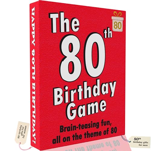 GoForItGames.com Das Kartenspiel zum 80. Geburtstag – Das Quizspiel für das 80. Lebensjahr mit Geschenken zum 80. Geburtstag für Männer und Frauen GoForItGames.com Das Kartenspiel zum 80. Geburtstag – Das Quizspiel für das 80. Lebensjahr mit Geschenken zum 80. Geburtstag für Männer und Frauen von GoForItGames.com