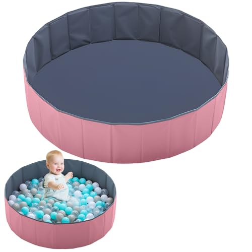 Gobesty Baby Bällebad, Faltbares Bällebad für Baby, Spielhaus Laufstall für Baby & Kleinkinder, Tragbares Bällebad für Kleinkinder 1-3, Wasserdichter Ozean-Bällebad Pool für Kinder drinnen und draußen Gobesty Baby Bällebad, Faltbares Bällebad für Baby, Spielhaus Laufstall für Baby & Kleinkinder, Tragbares Bällebad für Kleinkinder 1-3, Wasserdichter Ozean-Bällebad Pool für Kinder drinnen und draußen von Gobesty