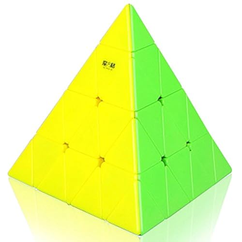 Gobus Mofangge 4x4 Pyramidendreieck Pyraminx Zauberwürfel Geschwindigkeit Puzzle Würfel (Stickerless) von Oostifun