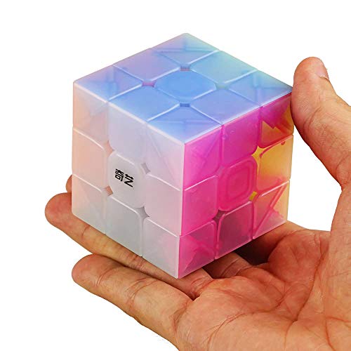 Gobus Warrior W 3x3x3 YongShi W Magic Cube Speed Cube Puzzle Cube (Jelly Colour Stickerless) von Oostifun