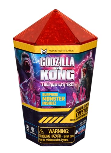 Godzilla x Kong 2 Zoll Hohl Earth Kristall mit Überraschung Monster Blind Pack von Godzilla x Kong