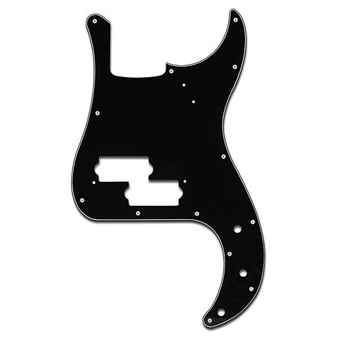 Göldo PGP3B "Vintage" P-Style Pickguard black, 3-ply Pickguard von Göldo