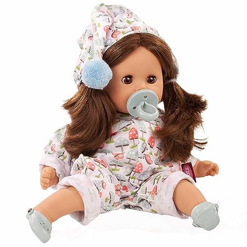 Götz 2316068 Cosy Aquini Glückspilz Badepuppe - Puppe mit braunen Haaren, braunen Schlafaugen in 6-teiligen Set - 33 cm Mädchen-Babypuppe Götz 2316068 Cosy Aquini Glückspilz Badepuppe - Puppe mit braunen Haaren, braunen Schlafaugen in 6-teiligen Set - 33 cm Mädchen-Babypuppe von Götz