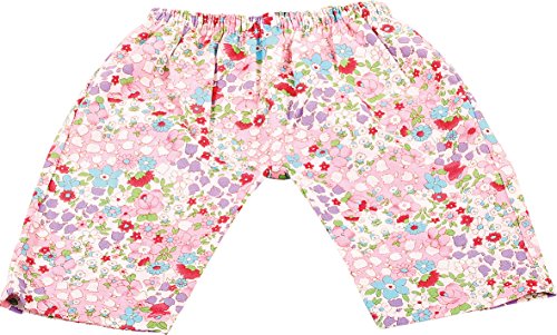 Götz 3402504 Stoffhose Mille Fleur für Babypuppen - Puppenkleidung Gr. S passend für Puppen von 30 - 33 cm von Götz