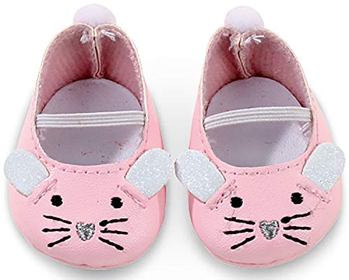 Götz 3402539 Mäuschen Puppenschuhe - Puppenkleidung & Puppenzubehör für Babypuppen Gr. S von 30 - 32 cm von Götz