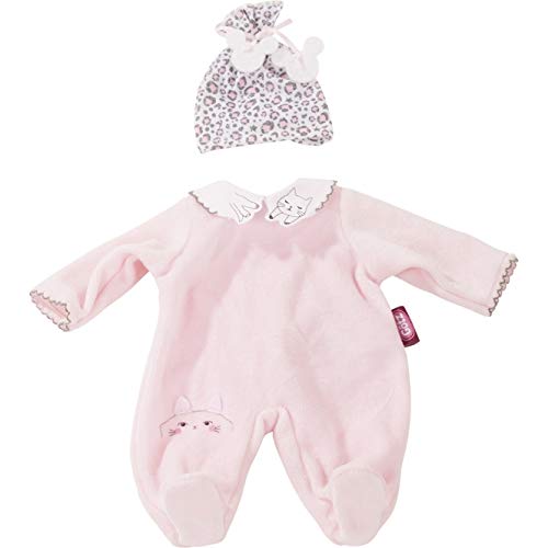 Götz 3402924 Babykombi Animals - Puppenbekleidung Gr. M - 2-teiliges Bekleidungs- und Zubehörset für Babypuppen von 42 - 46 cm von Götz