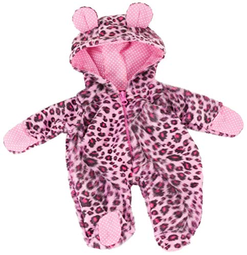 Götz 3403118 Onesie Cats Overall - Puppenbekleidung Gr. M - Bekleidungs- und Zubehörset für Babypuppen von 42-46 cm von Götz