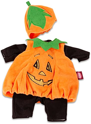 Götz 3403313 Kombination Halloween - Puppenkleidung & Puppenzubehör für Babypuppen Gr. S von 30 - 33 cm und Stehpuppen Gr. XM 36 cm & Gr. XL von 45 - 50 cm von Götz