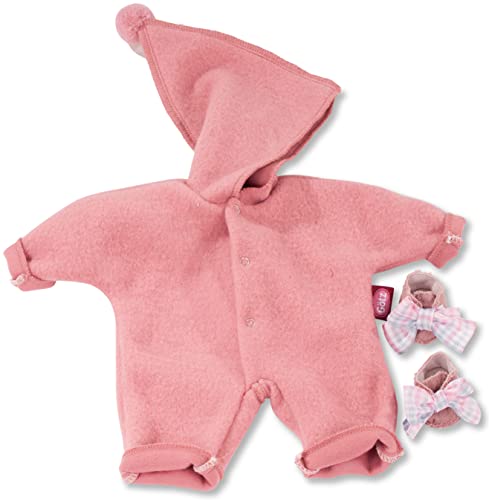 Götz 3403329 Babyanzug Zipfelmütze rosa - Puppenbekleidung Gr. S - 3-teiliges Bekleidungs- und Zubehörset für Babypuppen von 30 - 33 cm Götz 3403329 Babyanzug Zipfelmütze rosa - Puppenbekleidung Gr. S - 3-teiliges Bekleidungs- und Zubehörset für Babypuppen von 30 - 33 cm von Götz