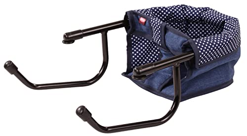 Götz 3403370 Tischsitz Denim & Spots - Puppen-Zubehör für alle Puppengrößen von Babypuppen und Stehpuppen von 30 cm bis 50 cm - Maße 41 x 15 x 20 cm von Götz