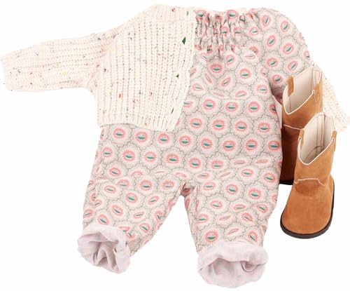 Götz 3403552 Kombination Cool Girl - Puppenbekleidung Gr. XL - 4-teiliges Bekleidungs- und Zubehörset für Stehpuppen 45 - 50 cm von Götz